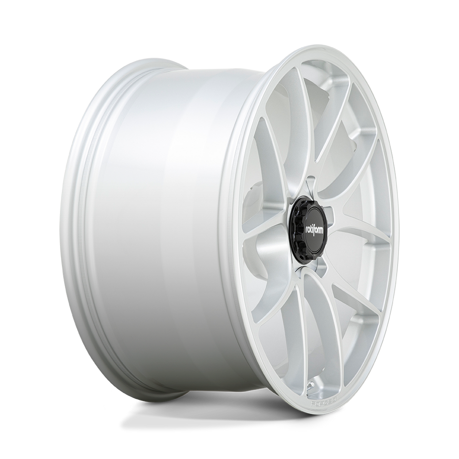 Rotiform R900 LTN 21x12 Gloss Silver 65mm ET 71.5mm CB 5x130