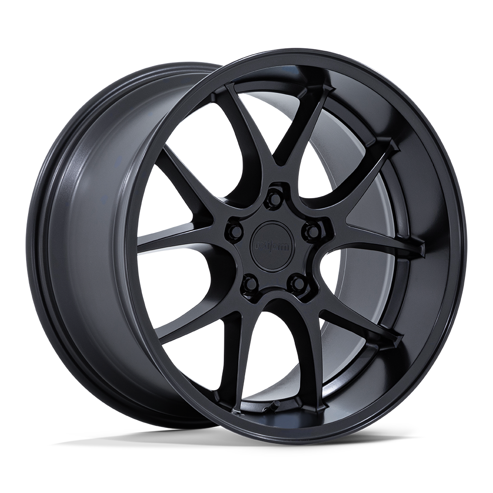 Rotiform RC207 LTN-J 19x8.5 Matte Black 45mm ET 71.6mm CB 5x130