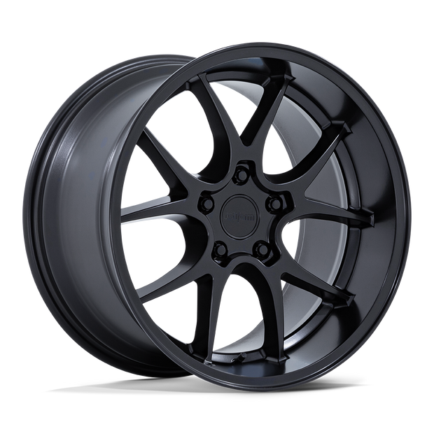 Rotiform RC207 LTN-J 19x8.5 Matte Black 45mm ET 71.6mm CB 5x130