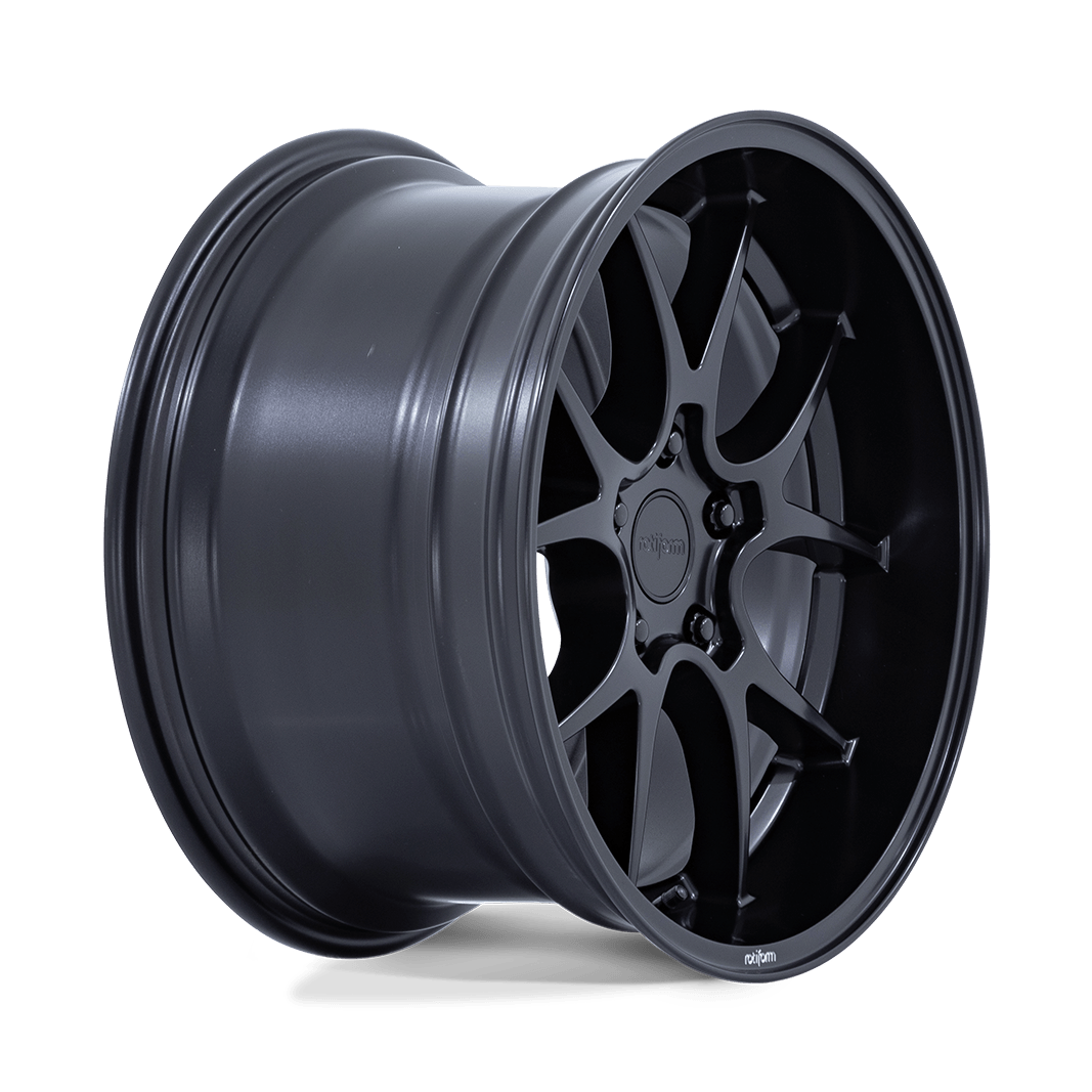 Rotiform RC207 LTN-J 19x8.5 Matte Black 45mm ET 71.6mm CB 5x130