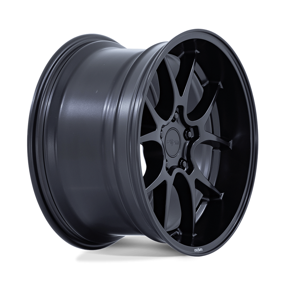 Rotiform RC207 LTN-J 19x8.5 Matte Black 45mm ET 71.6mm CB 5x130