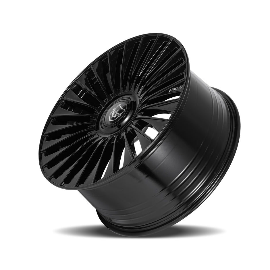 Gianna Wheels Lusso 22x10.5 Gloss Black wheel