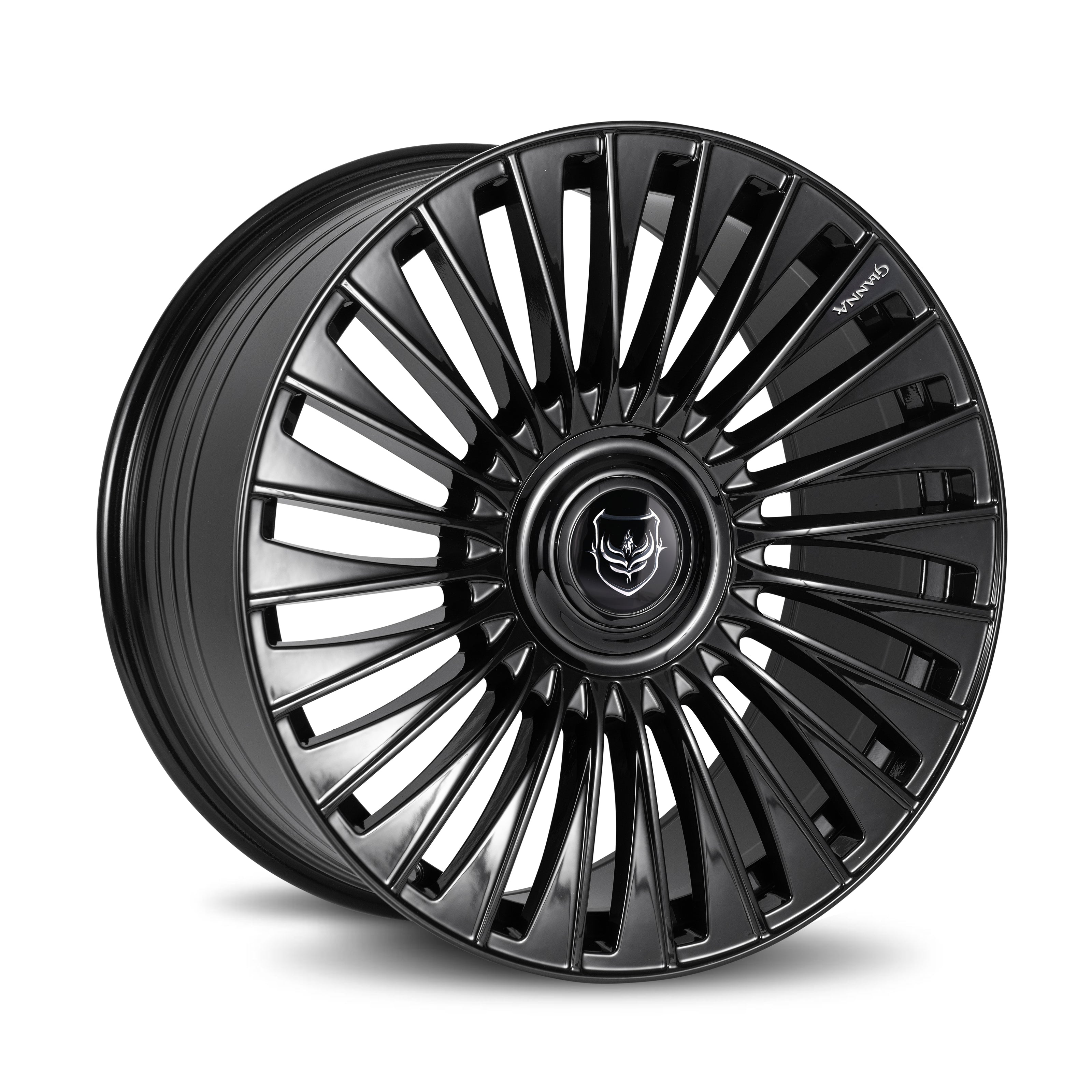 Gianna Wheels Lusso 22x10.5 Gloss Black wheel