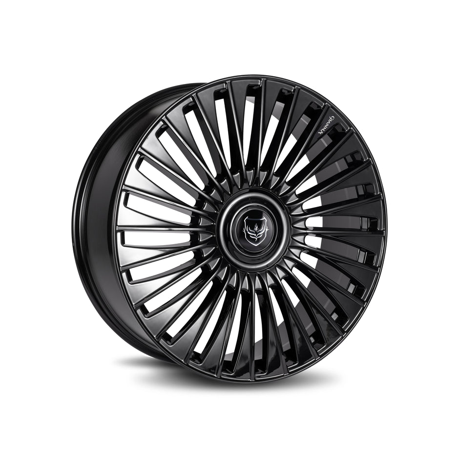 Gianna Wheels Lusso 22x9 Gloss Black wheel