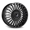 Gianna Wheels Lusso 24x10 Gloss Black wheel