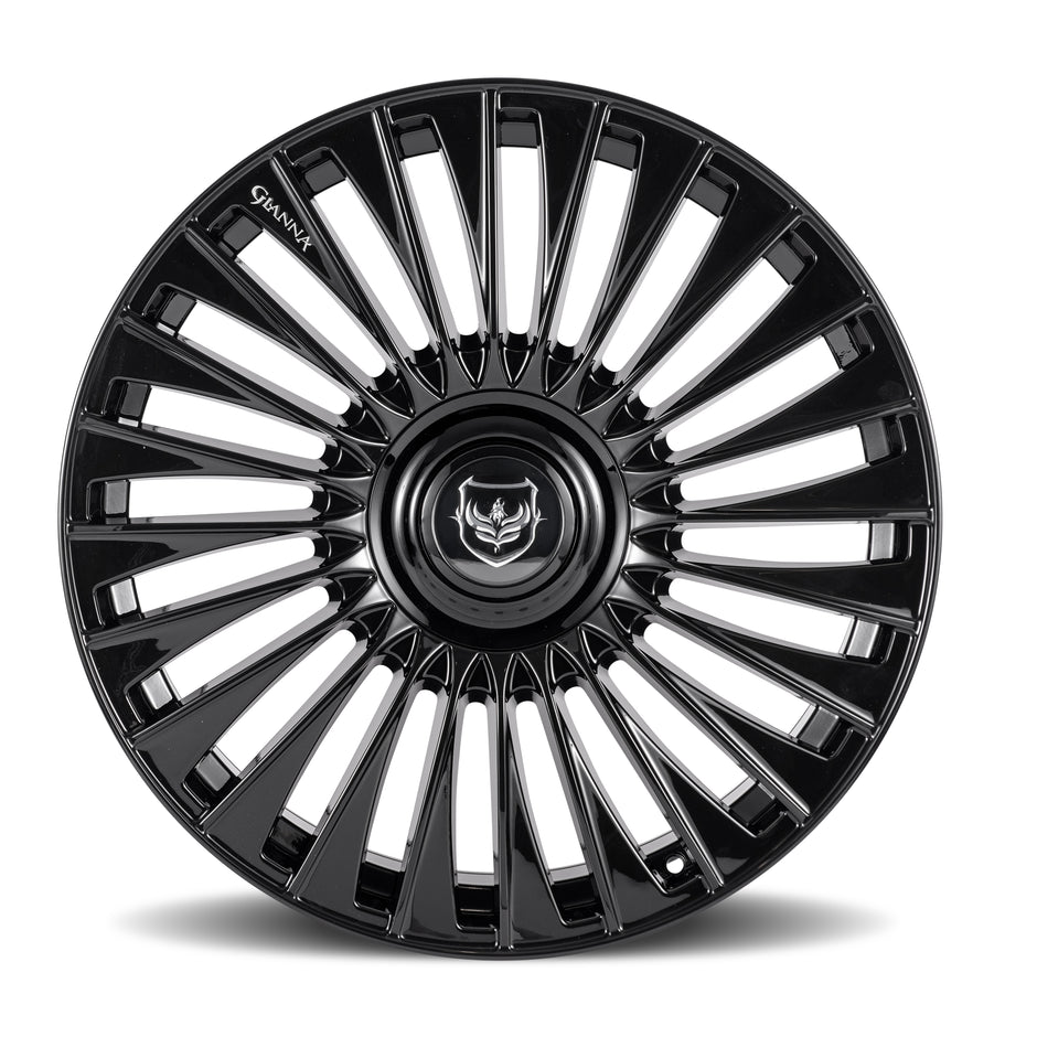 Gianna Wheels Lusso 24x9 Gloss Black wheel