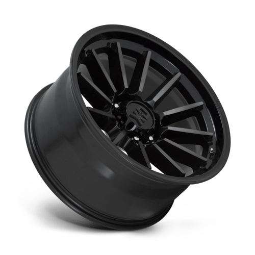 XD Wheels XD855 Luxe 17x9 Gloss Black Machined w/Gray Tint wheel