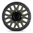 Black Rhino Hard Alloys La Paz UTV 15x7 Olive Drab Green w/Black Lip 36mm ET 106.1mm CB 4x137