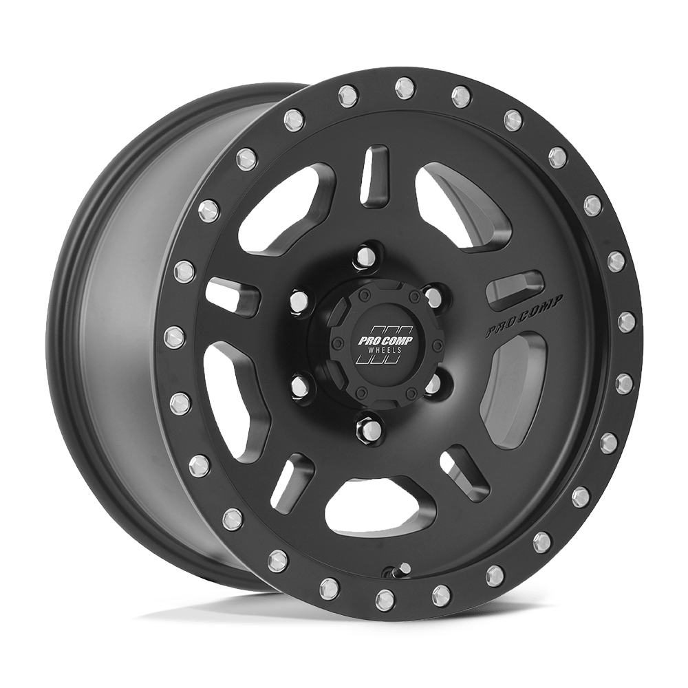 Pro Comp Alloys PA29 La P Paz 17x8.5 Satin Black 0mm ET 125.1mm CB 8x165.1
