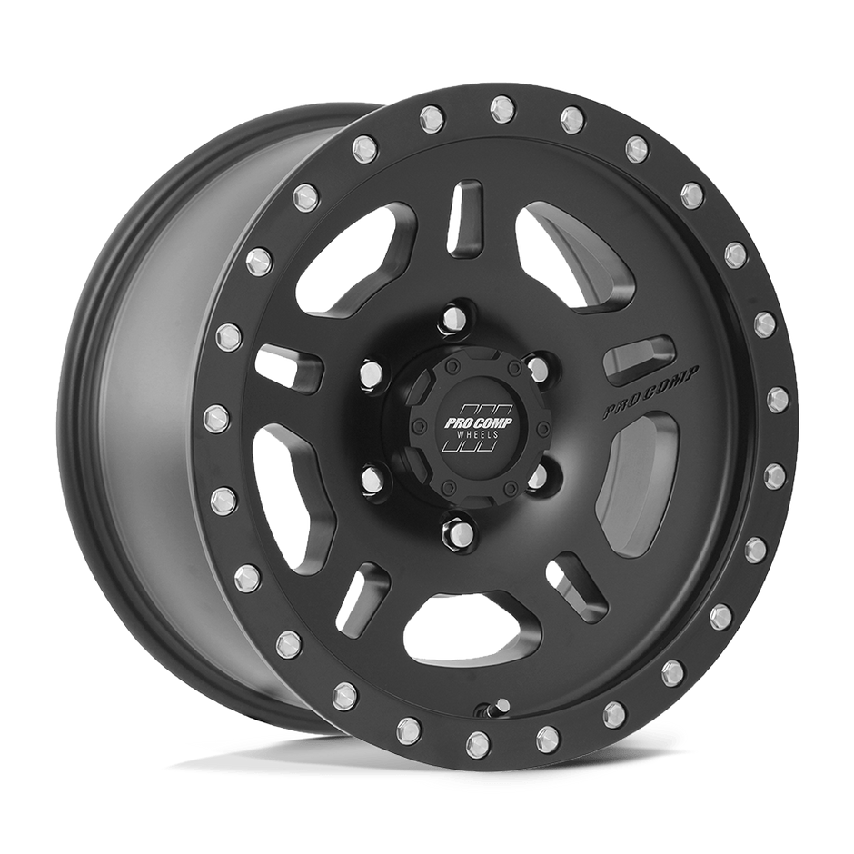 Pro Comp Alloys PA29 La P Paz 17x8.5 Satin Black 0mm ET 125.1mm CB 8x165.1