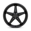 TSW Launch 19x9.5 Matte Black w/Gloss Black Lip 40mm ET 66.56mm CB 5x112