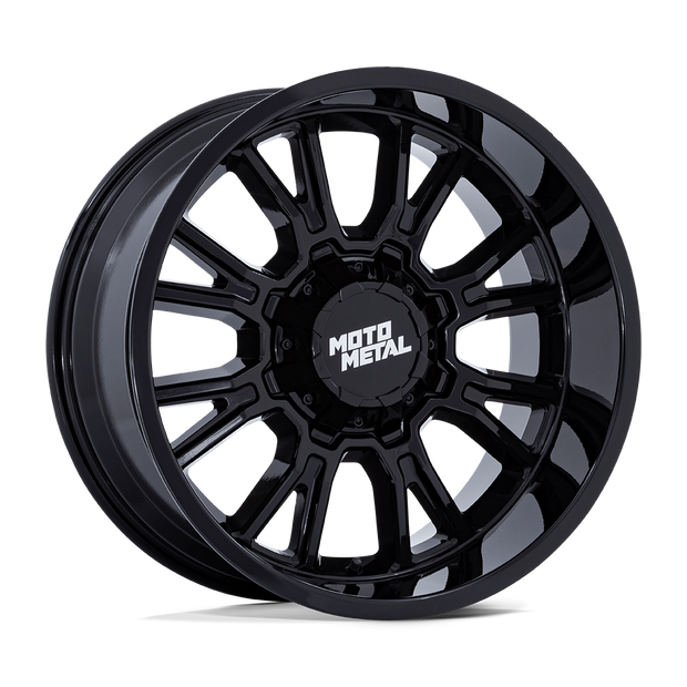 Moto Metal MO810 Legacy 18x9 Gloss Black 1mm ET Custom CB CB 6x130