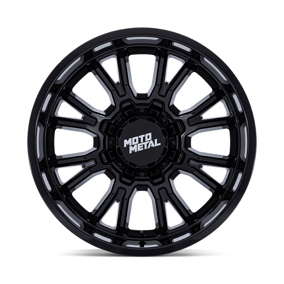 Moto Metal MO810 Legacy 17x9 Gloss Black 20mm ET 78.1mm CB Custom BP