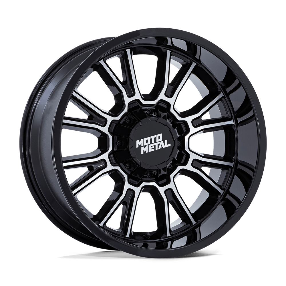 Moto Metal MO810 Legacy 20x9 Gloss Black Machined 20mm ET 78.1mm CB Custom BP