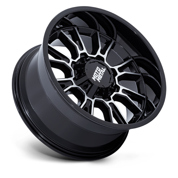 Moto Metal MO810 Legacy 22x9 Gloss Black Machined 1mm ET 78.1mm CB Custom BP