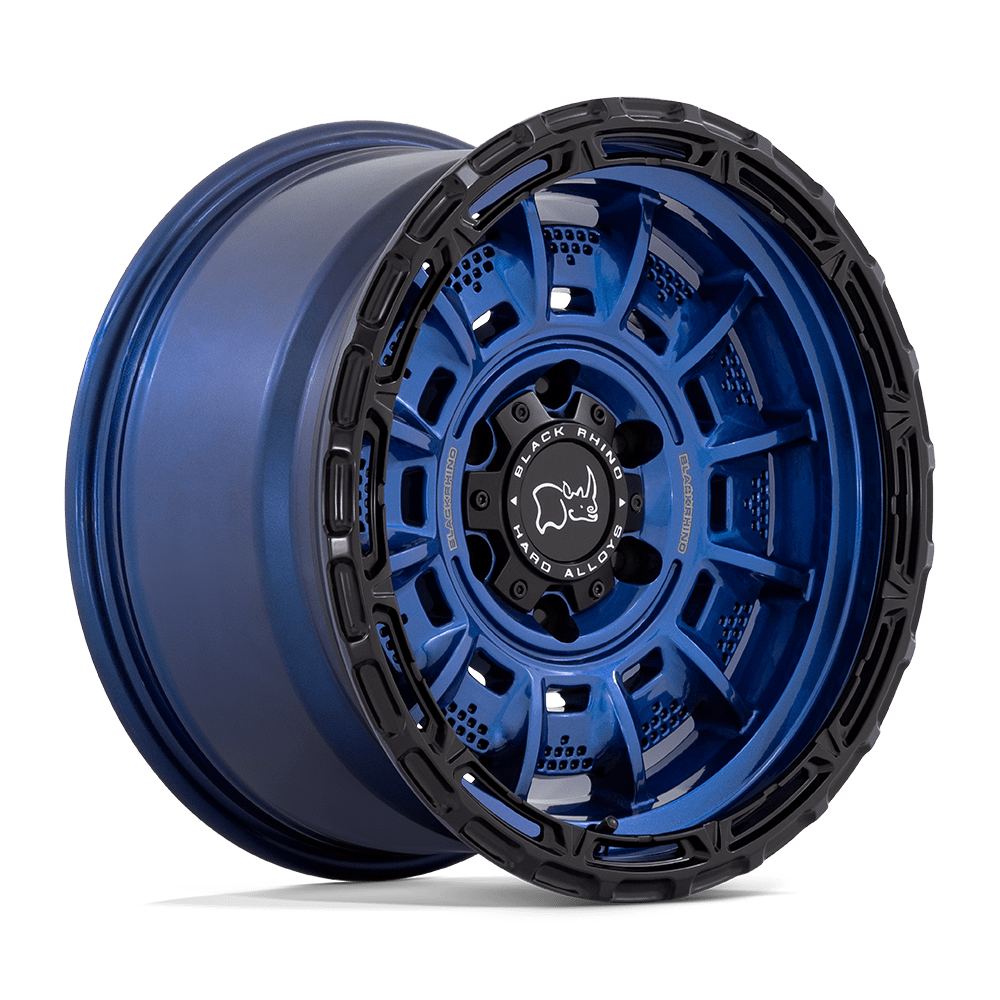 Black Rhino Hard Alloys Legion 17x9 Cobalt Blue w/Black Lip 0mm ET 71.5mm CB 5x127