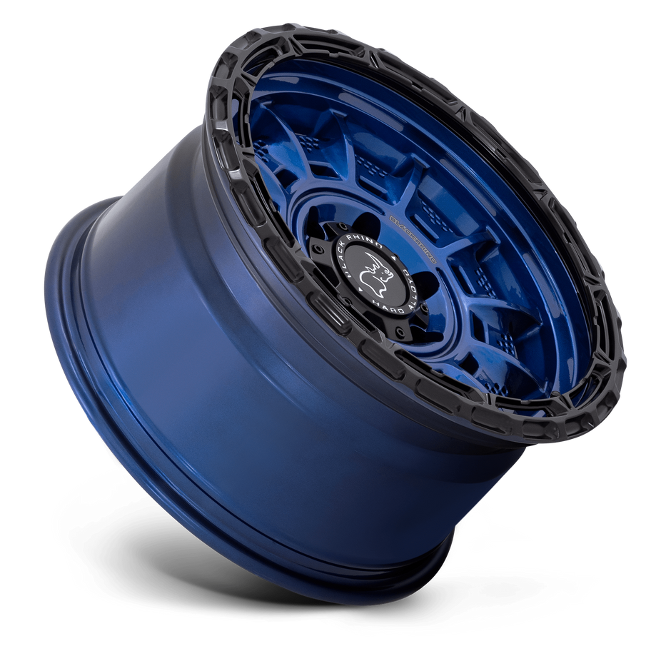 Black Rhino Hard Alloys Legion 20x10 Cobalt Blue w/Black Lip -18mm ET 125.1mm CB 8x165.1