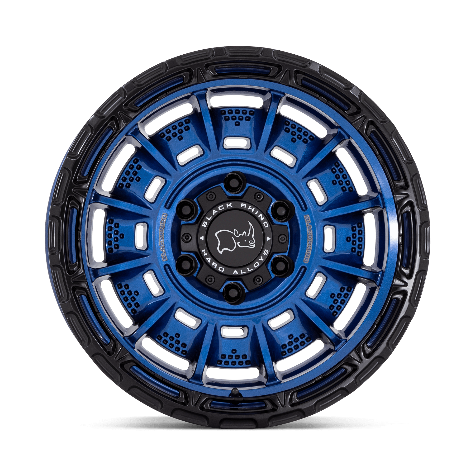 Black Rhino Hard Alloys Legion 20x10 Cobalt Blue w/Black Lip -18mm ET 125.1mm CB 8x165.1