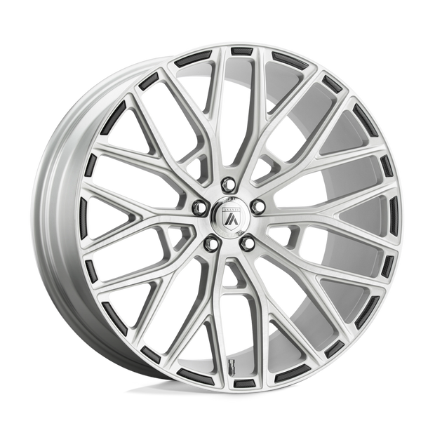 Asanti Wheels ABL21 Leo 20x9 Brushed Silver 35mm ET 72.6mm CB 5x130