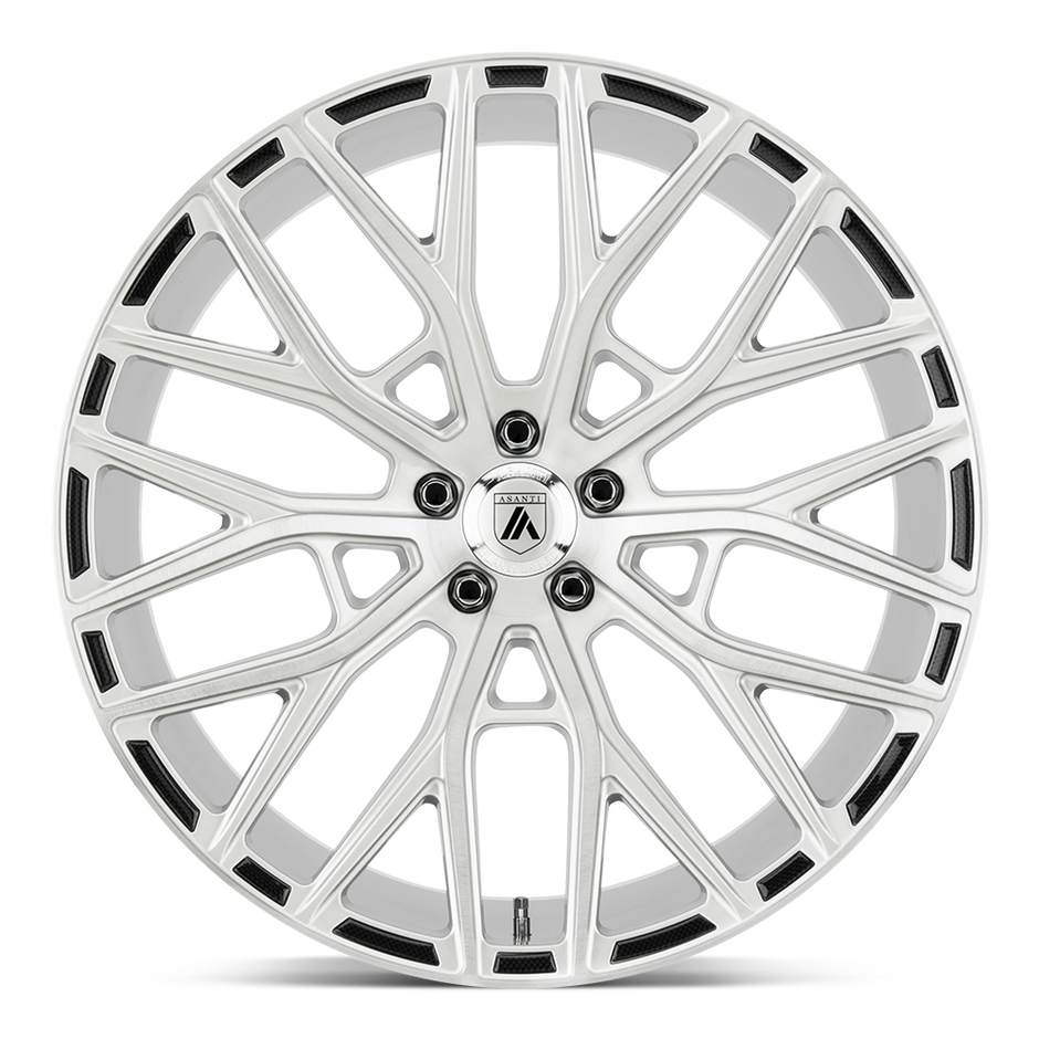 Asanti Wheels ABL21 Leo 20x9 Brushed Silver 35mm ET 72.6mm CB 5x130