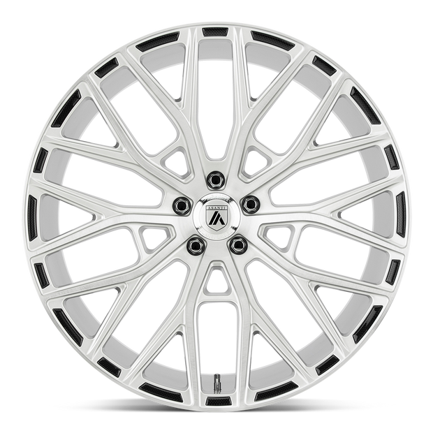 Asanti Wheels ABL21 Leo 20x9 Brushed Silver 35mm ET 72.6mm CB 5x130