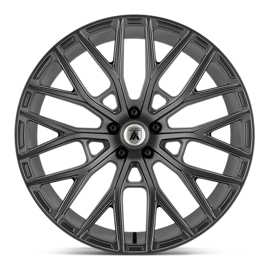 Asanti Wheels ABL21 Leo 20x10.5 Matte Graphite 30mm ET 72.6mm CB 5x120.65
