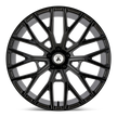 Asanti Wheels ABL21 Leo 20x9 Gloss Black 38mm ET 72.6mm CB 5x130