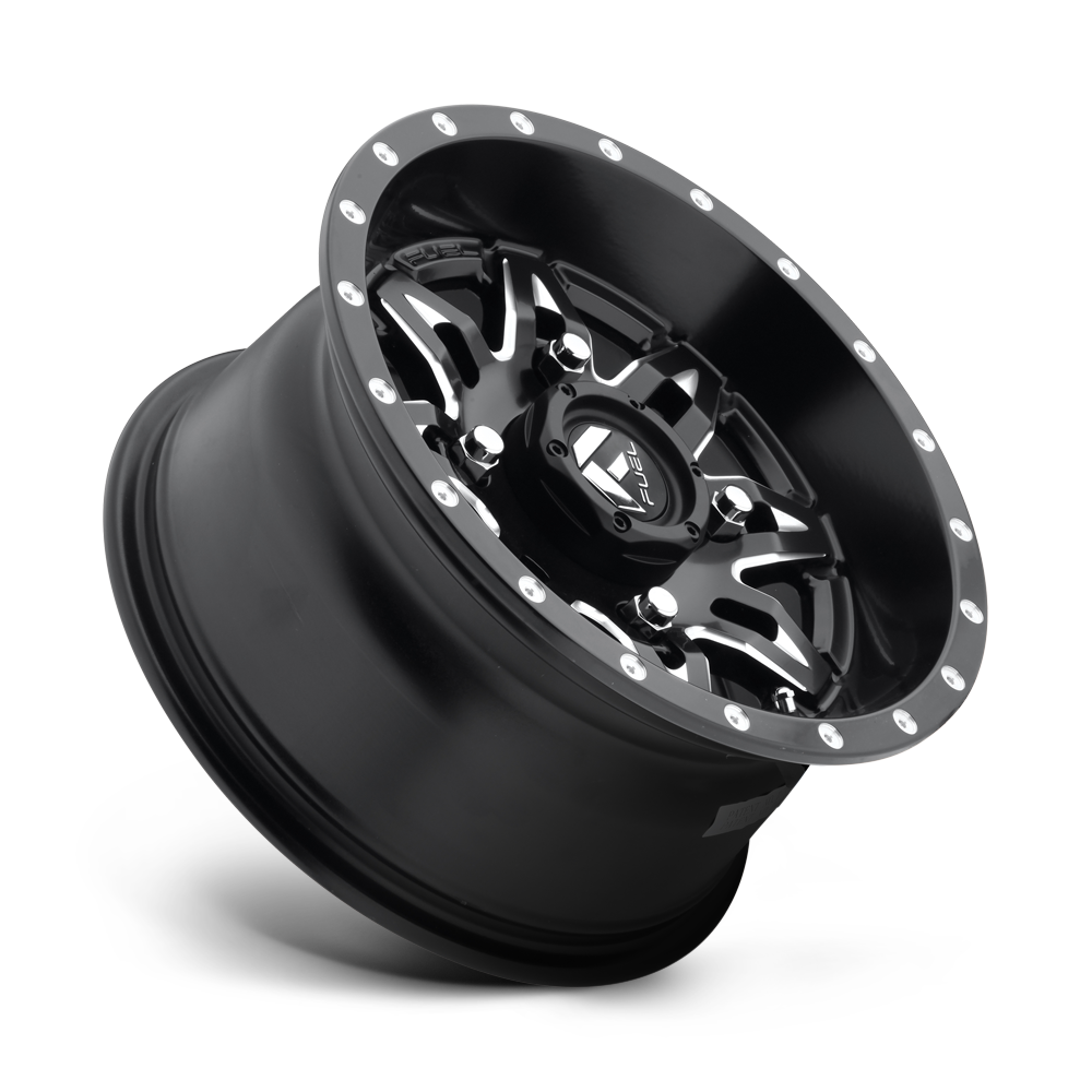Fuel Wheels D567 Lethal 14x7 Matte Black Milled 13mm ET 132mm CB 4x156