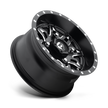Fuel Wheels D567 Lethal 14x7 Matte Black Milled 13mm ET 132mm CB 4x156