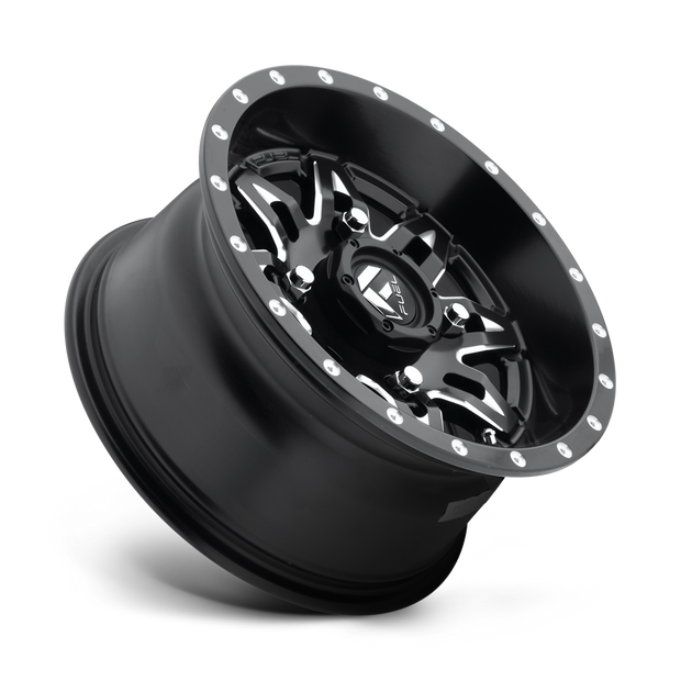 Fuel Wheels D567 Lethal 14x7 Matte Black Milled 13mm ET 132mm CB 4x156