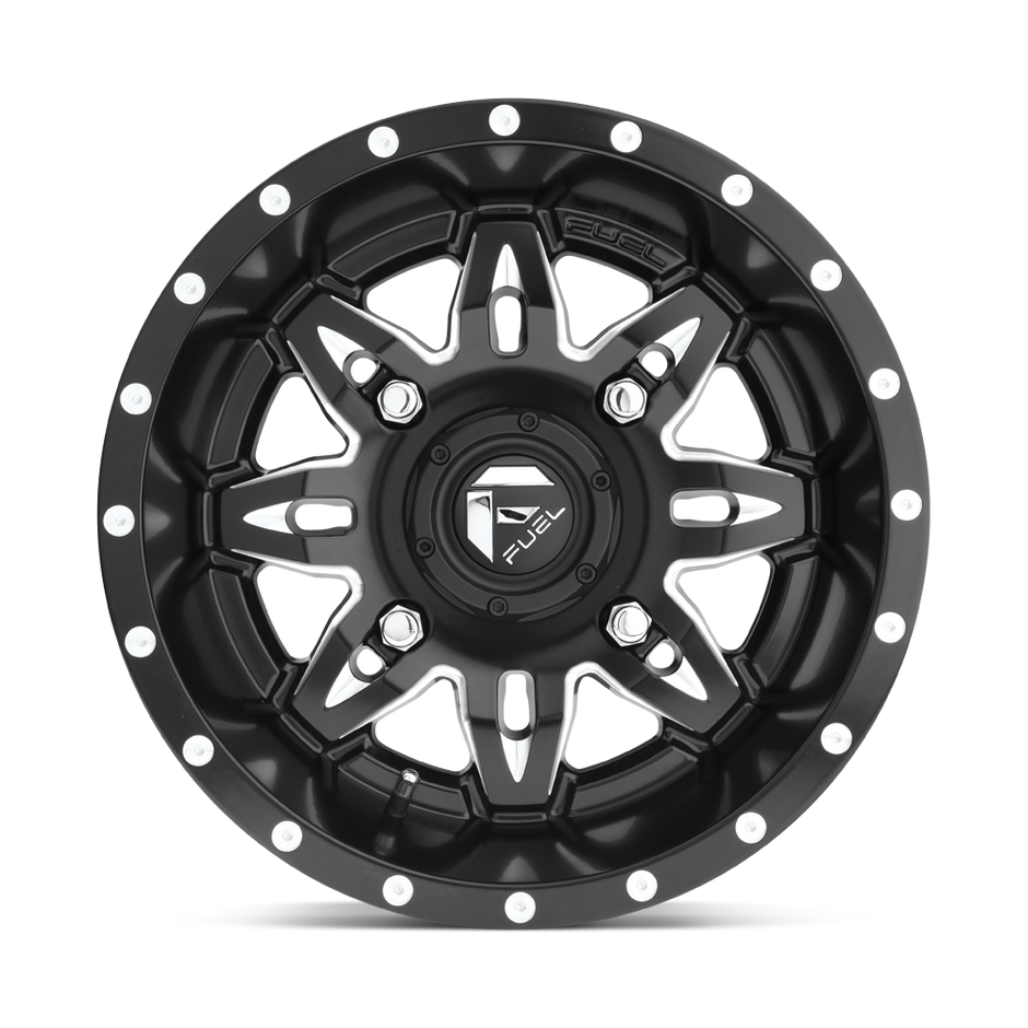 Fuel Wheels D567 Lethal 14x7 Matte Black Milled 13mm ET 132mm CB 4x156