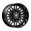 American Force Liberty SD forged wheels in gloss black milled finish, three-quarter view