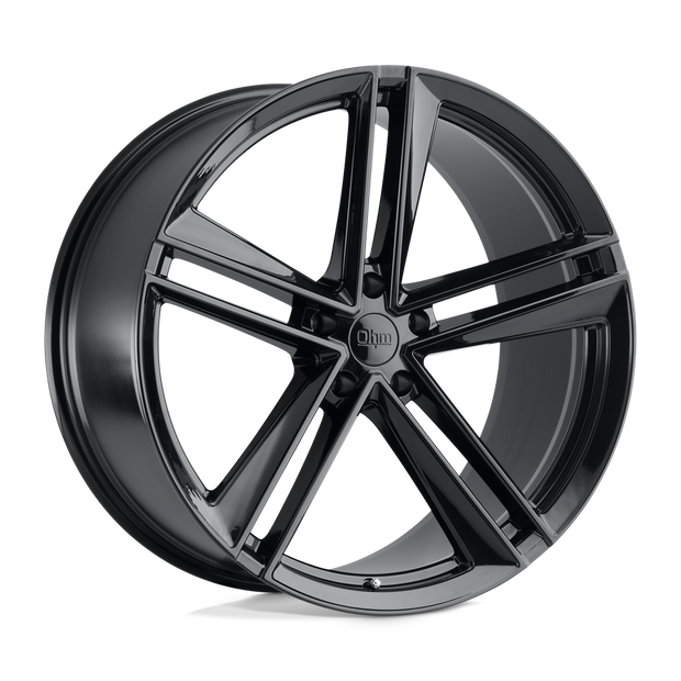 Ohm Lightning 22x9 Gloss Black 25mm ET 64.15mm CB 5x120
