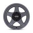 KMC Wheels KM728 Lobo 17x8.5 Matte Anthracite 18mm ET 66.06mm CB 6x114.3