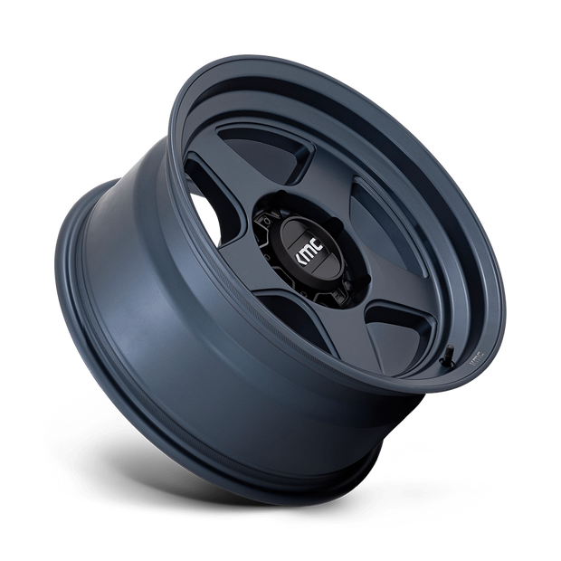 KMC Wheels KM728 Lobo 17x8.5 Metallic Blue 18mm ET 66.06mm CB 6x114.3