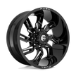 Fuel Wheels D747 Lockdown 20x10 Gloss Black Milled -18mm ET 125.1mm CB 8x170