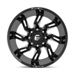 Fuel Wheels D747 Lockdown 20x10 Gloss Black Milled -18mm ET 125.1mm CB 8x170
