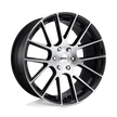 DUB Wheels S206 Luxe 22x9.5 Gloss Black Brushed 20mm ET 78.1mm CB 6x139.7