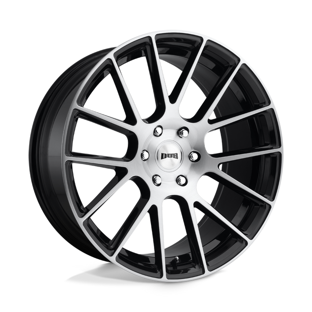 DUB Wheels S206 Luxe 22x9.5 Gloss Black Brushed 30mm ET 78.1mm CB 6x139.7