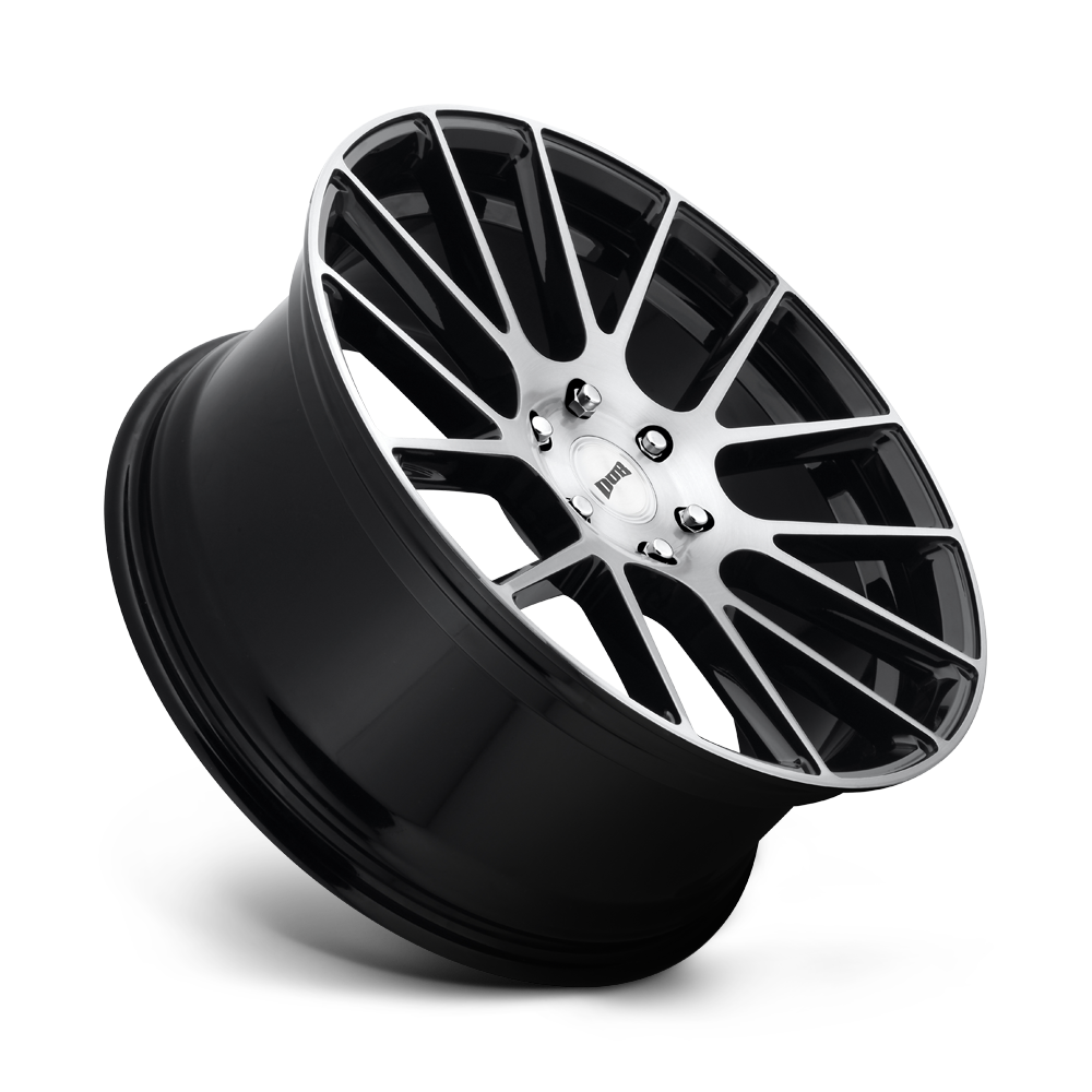DUB Wheels S206 Luxe 22x9.5 Gloss Black Brushed 20mm ET 78.1mm CB 6x139.7