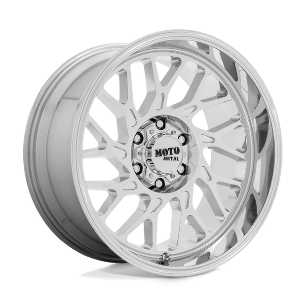 Moto Metal MO805 22x10 Chrome -18mm ET 125.1mm CB 8x165.1