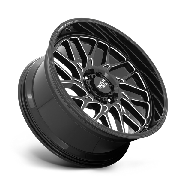 Moto Metal MO805 20x10 Gloss Black Milled -18mm ET 71.5mm CB 5x127