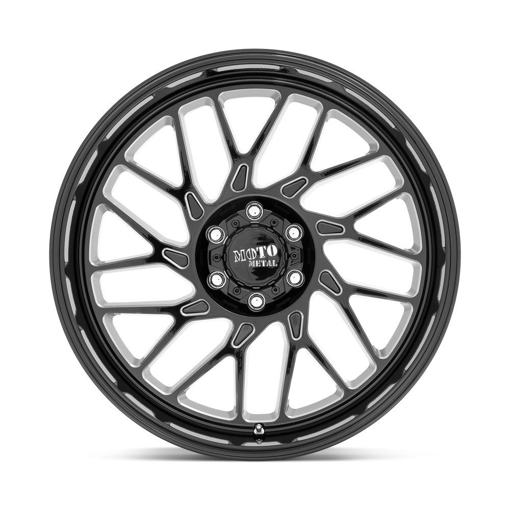 Moto Metal MO805 20x10 Gloss Black Milled -18mm ET 71.5mm CB 5x127