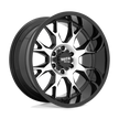 Moto Metal MO806 20x10 Gloss Black Machined -18mm ET 71.5mm CB 5x127