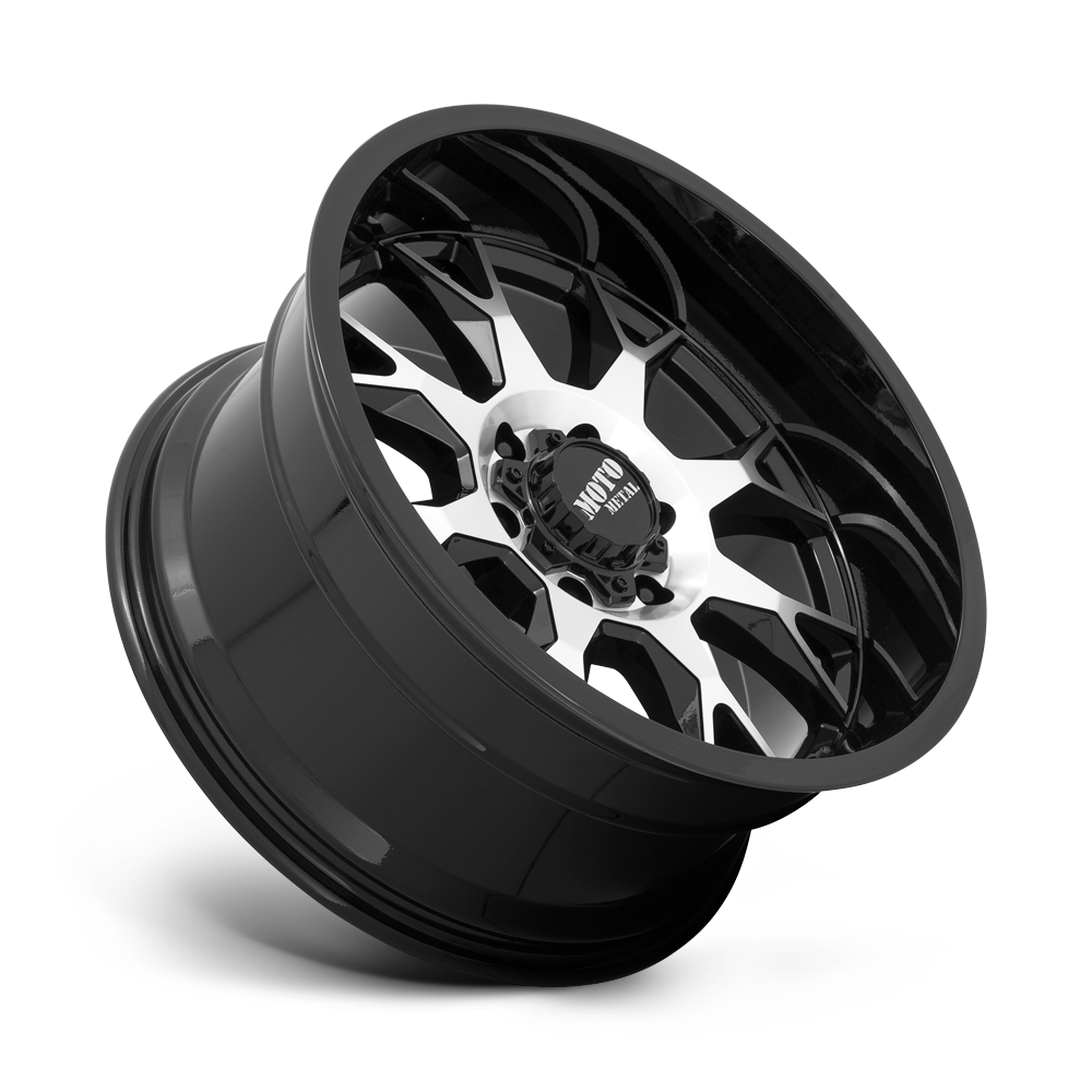 Moto Metal MO806 20x10 Gloss Black Machined -18mm ET 71.5mm CB 5x127