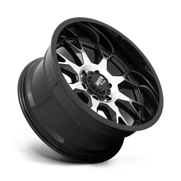 Moto Metal MO806 20x10 Gloss Black Machined -18mm ET 71.5mm CB 5x127
