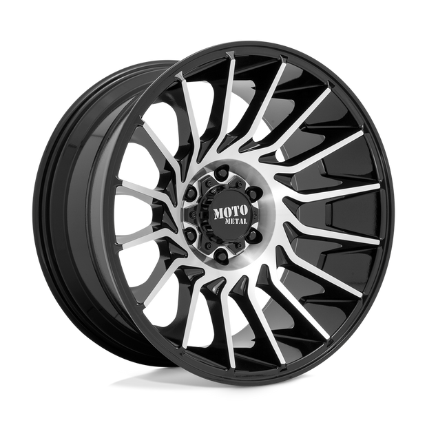 Moto Metal MO807 20x10 Gloss Black Machined -18mm ET 71.5mm CB 5x127