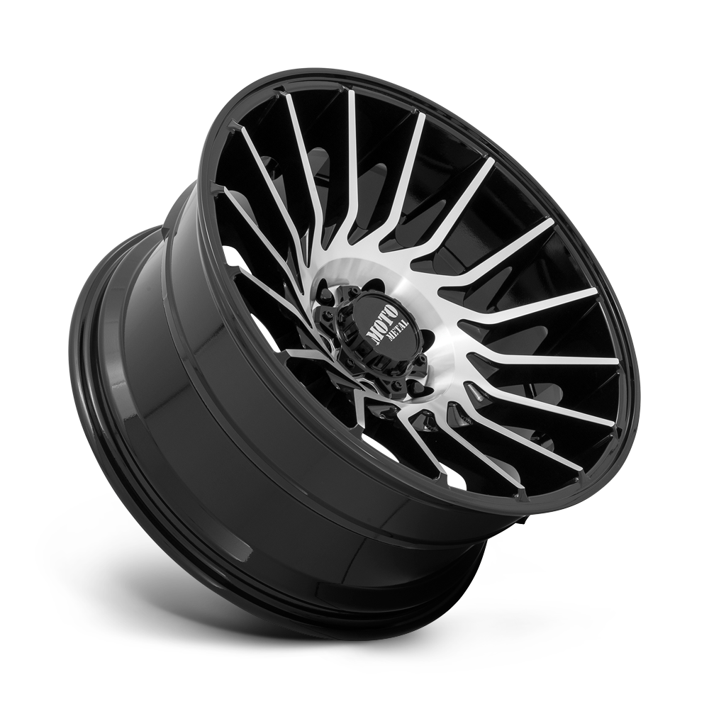 Moto Metal MO807 20x10 Gloss Black Machined -18mm ET 71.5mm CB 5x127