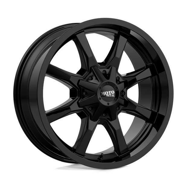 Moto Metal MO970 18x9 Full Gloss Black 18mm ET 125.1mm CB 8x165.1