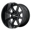 Moto Metal MO970 18x9 Gloss Black Milled 18mm ET 72.6mm CB 6x114.3